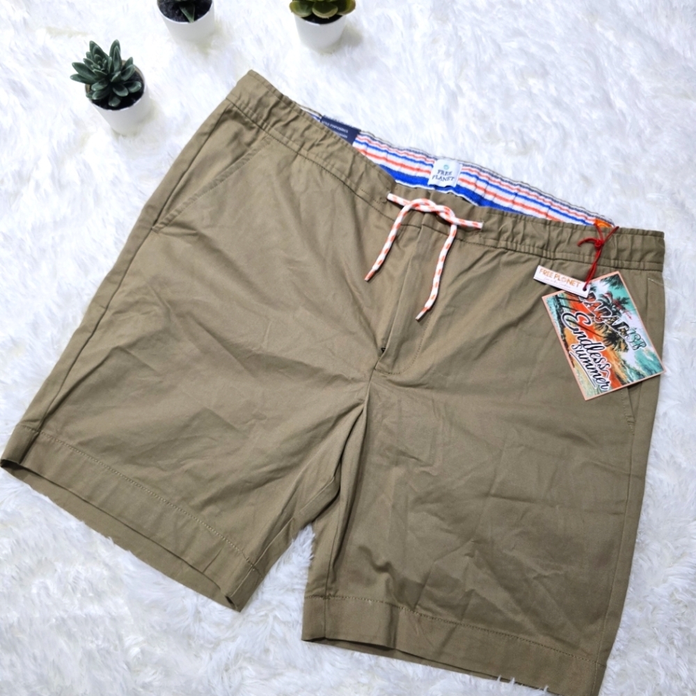 free planet British khaki shorts size 36